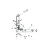 Montageecke für FLANGE SYSTEME 20