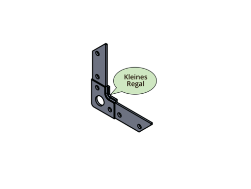 Montageecke für FLANGE SYSTEME 30