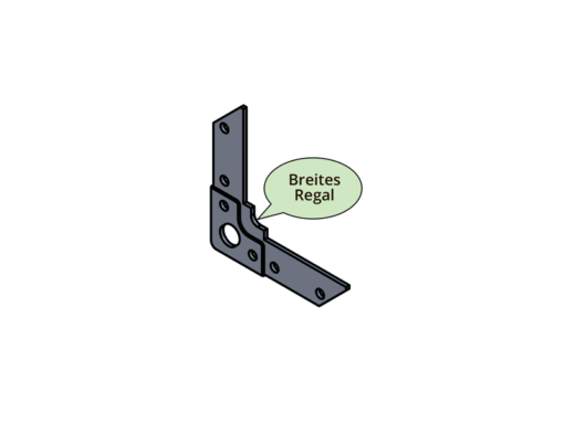 Montageecke für FLANGE SYSTEME 30