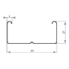 Profile CD 60×27×0,6